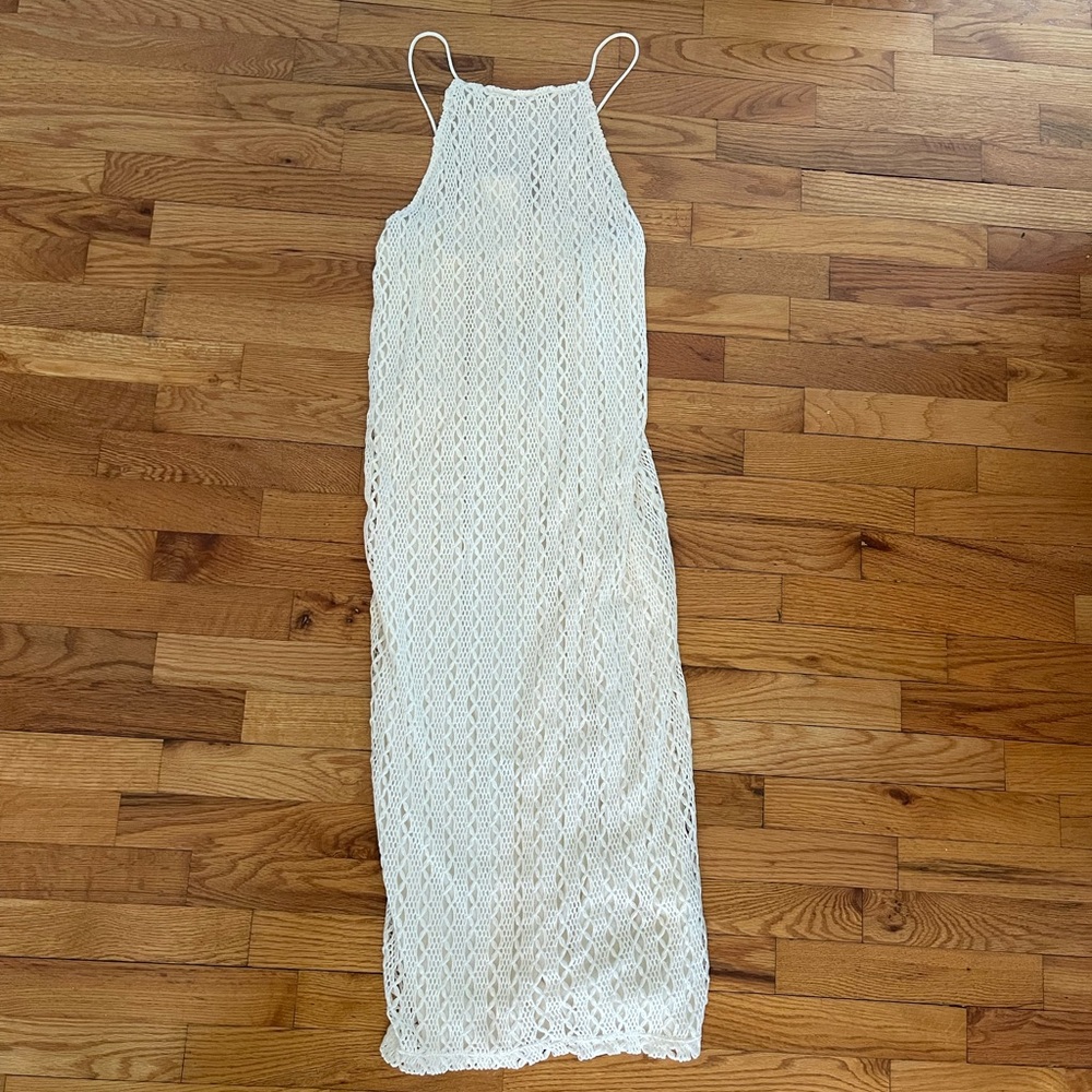 Zara Crotchet midi dress